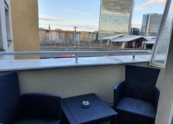 Διαμέρισμα Smarte Dachgeschosswohnung Mit 2 Terrassen Direkt Am Hauptbahnhof *
